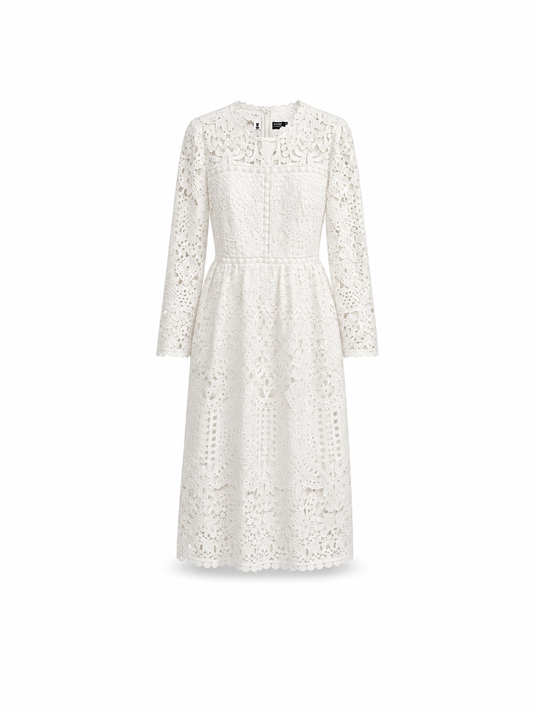 Guipure Lace Dress