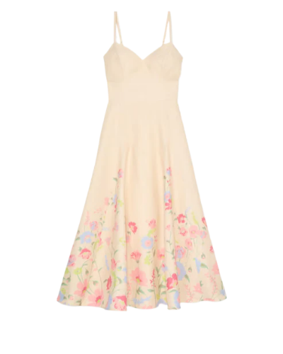 Whimsical Garden Midi Dress