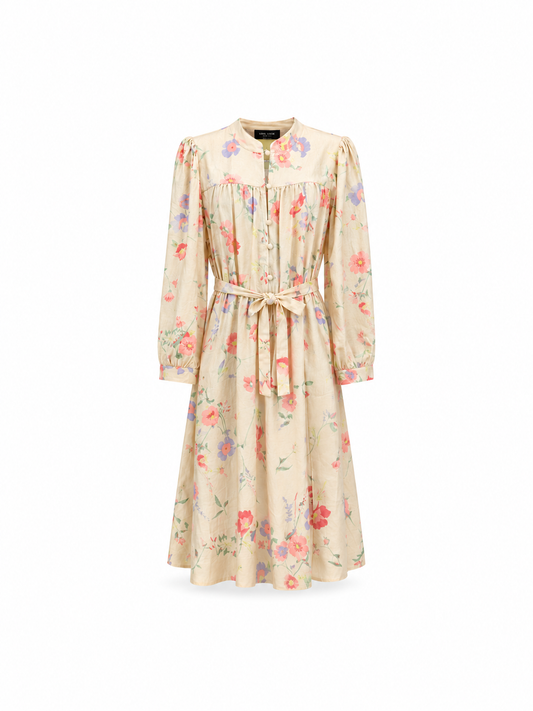 Whimsical Garden Midi Dress