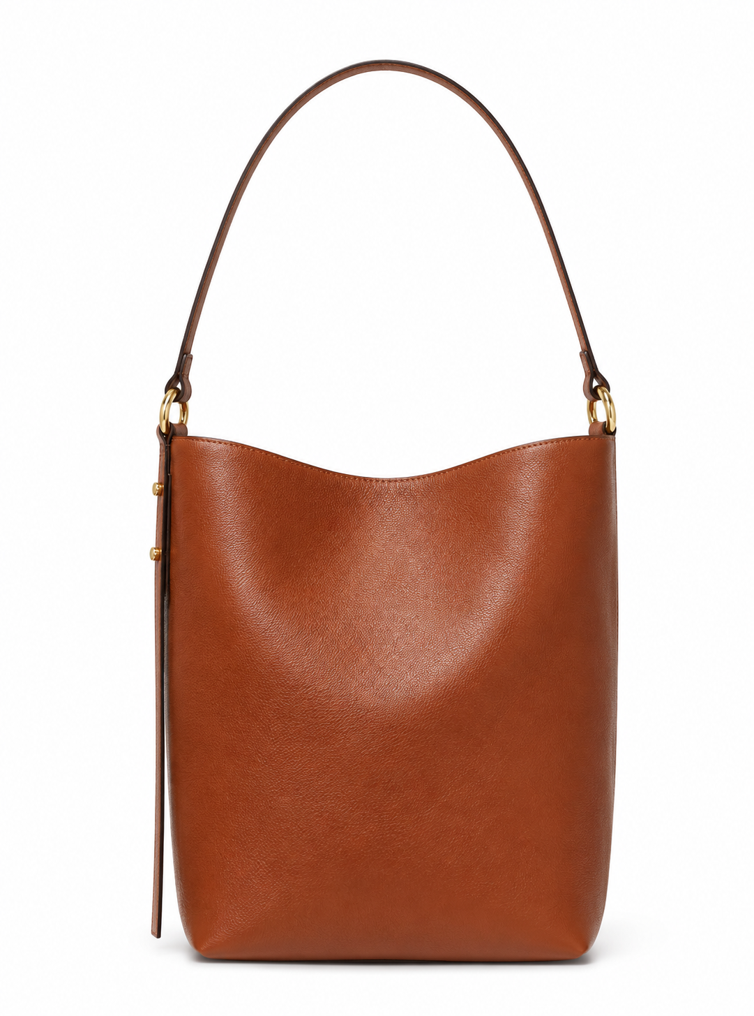 Halo Fine Grain Leather Large Bucket