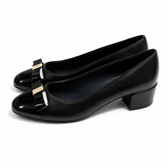 Deco Bow Ballet Pump