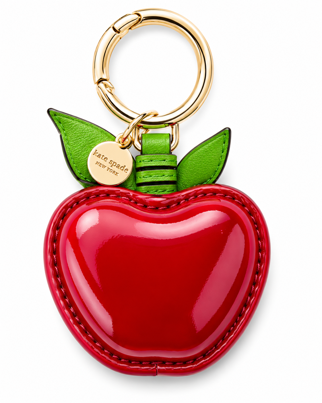Charmed Patent Leather Big Apple Bag Cha