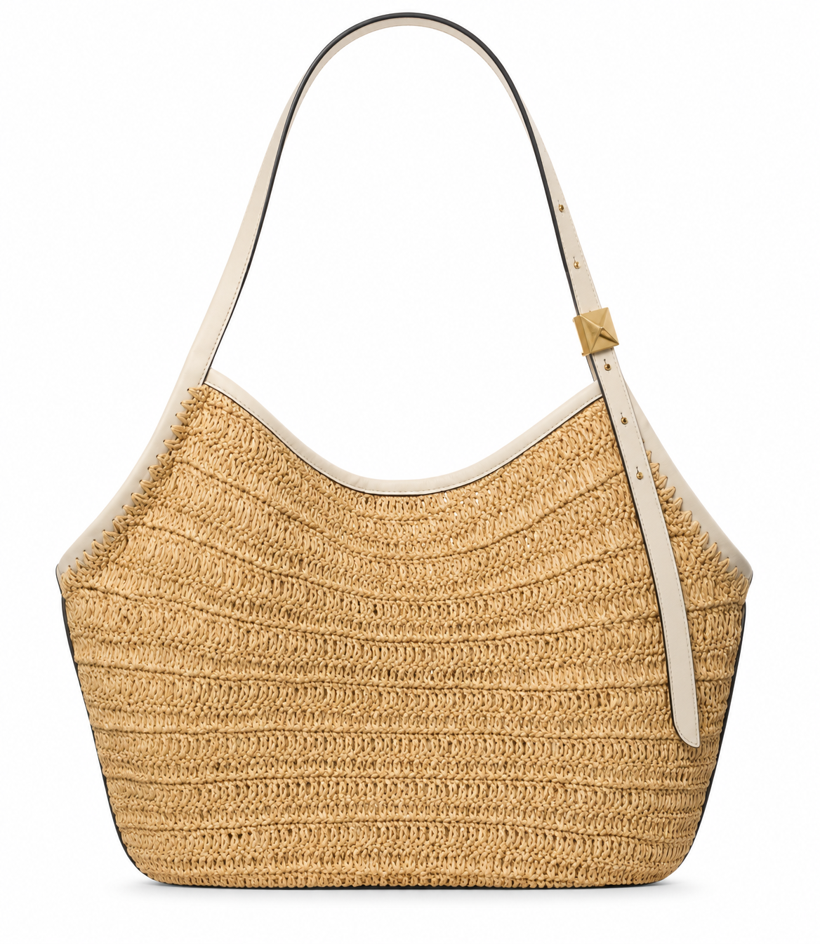 Deco Straw Tulip Tote