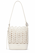 Halo Woven Leather Bucket