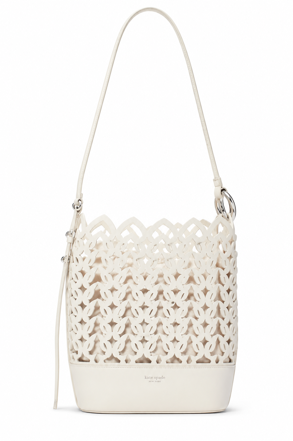 Halo Woven Leather Bucket