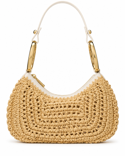 The Bangle Straw Bag