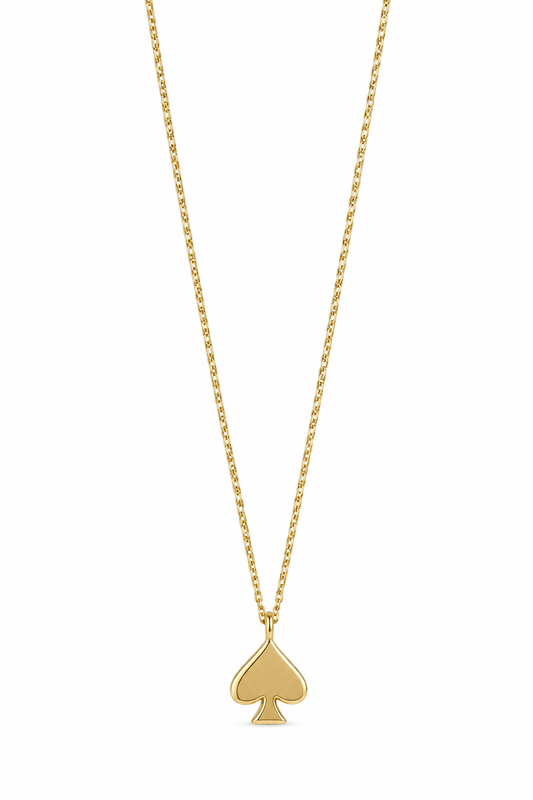 Everyday Spade Metal Mini Pendant