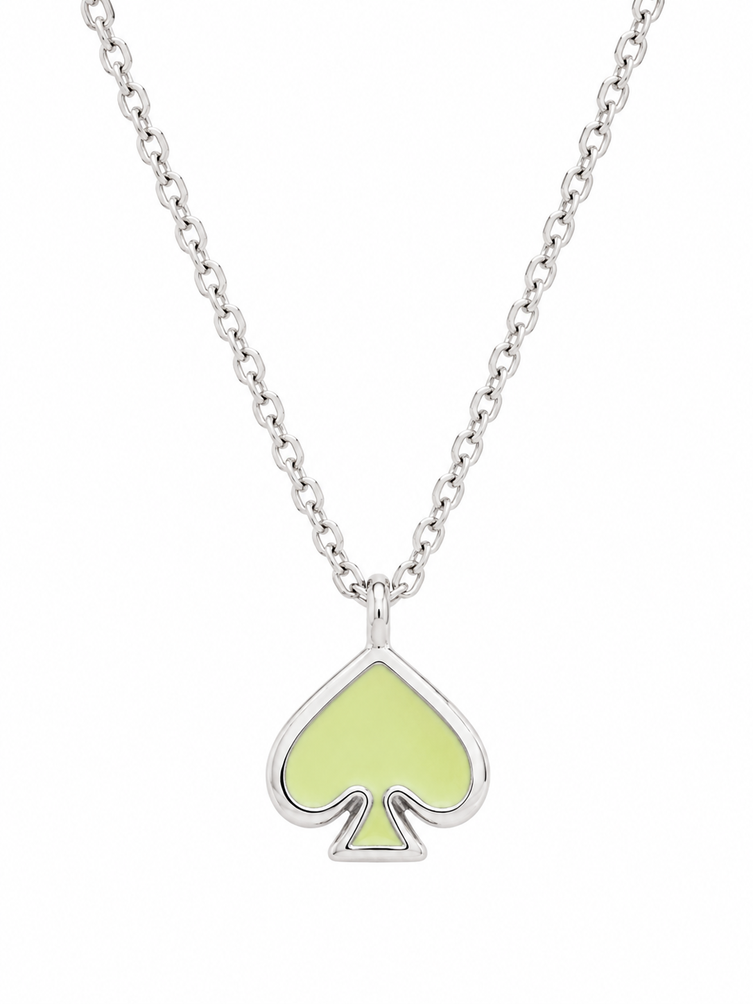 Everyday Spade Enamel Mini Pendant