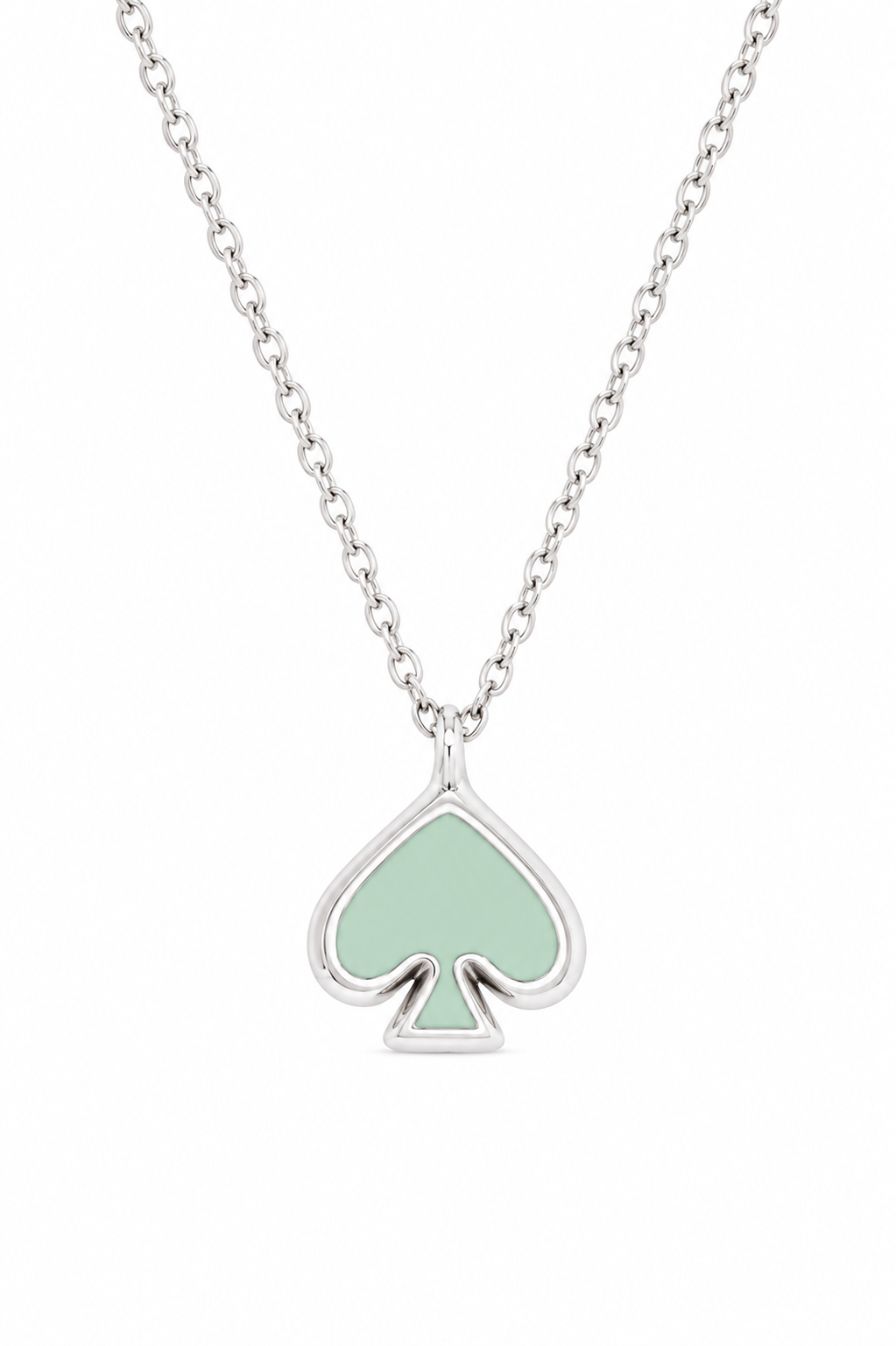 Everyday Spade Enamel Mini Pendant