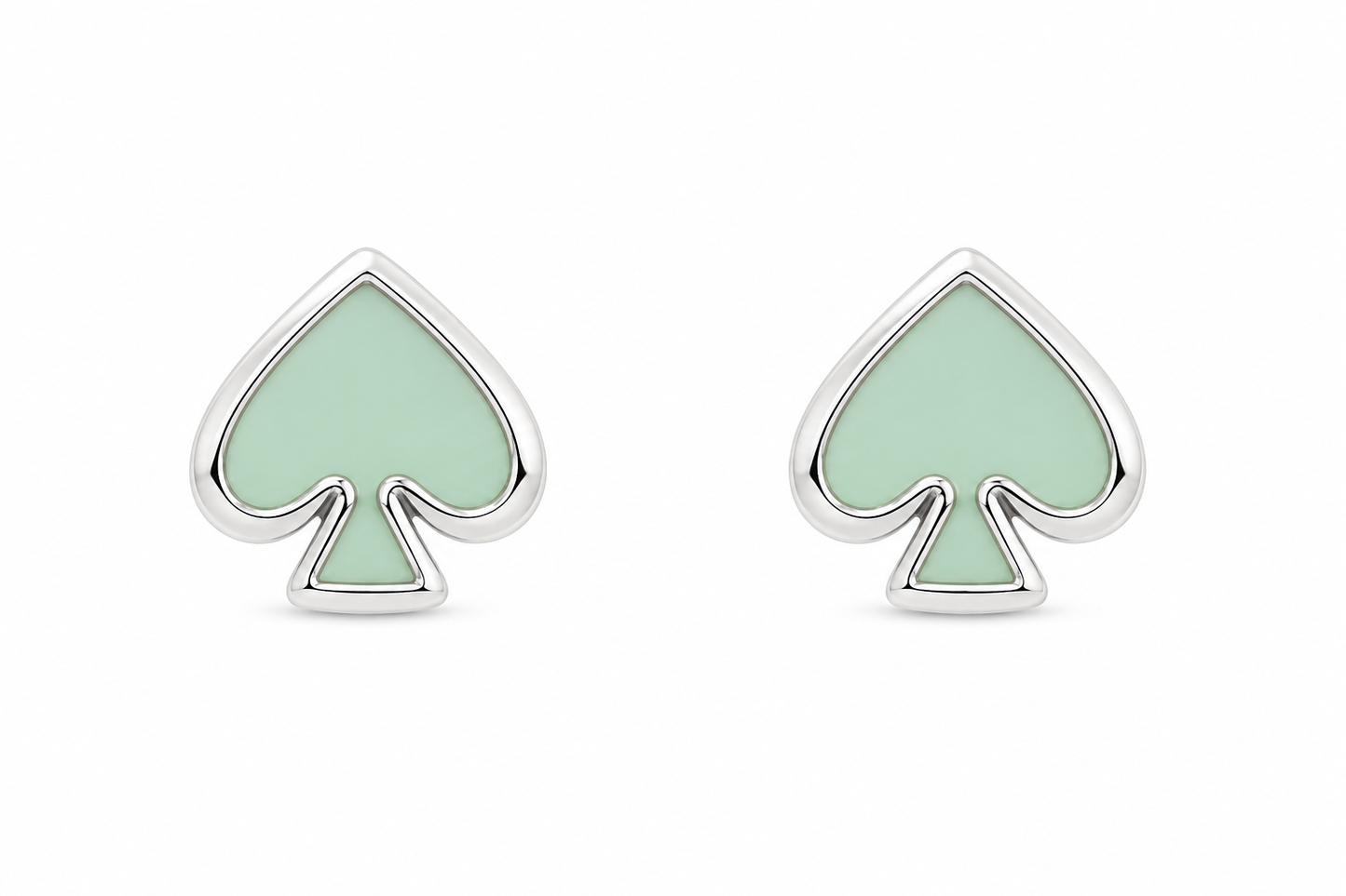 Everyday Spade Enamel Studs