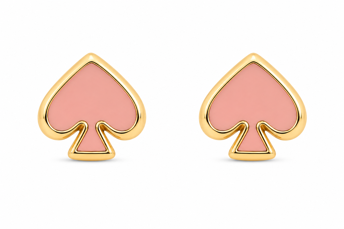 Everyday Spade Enamel Studs