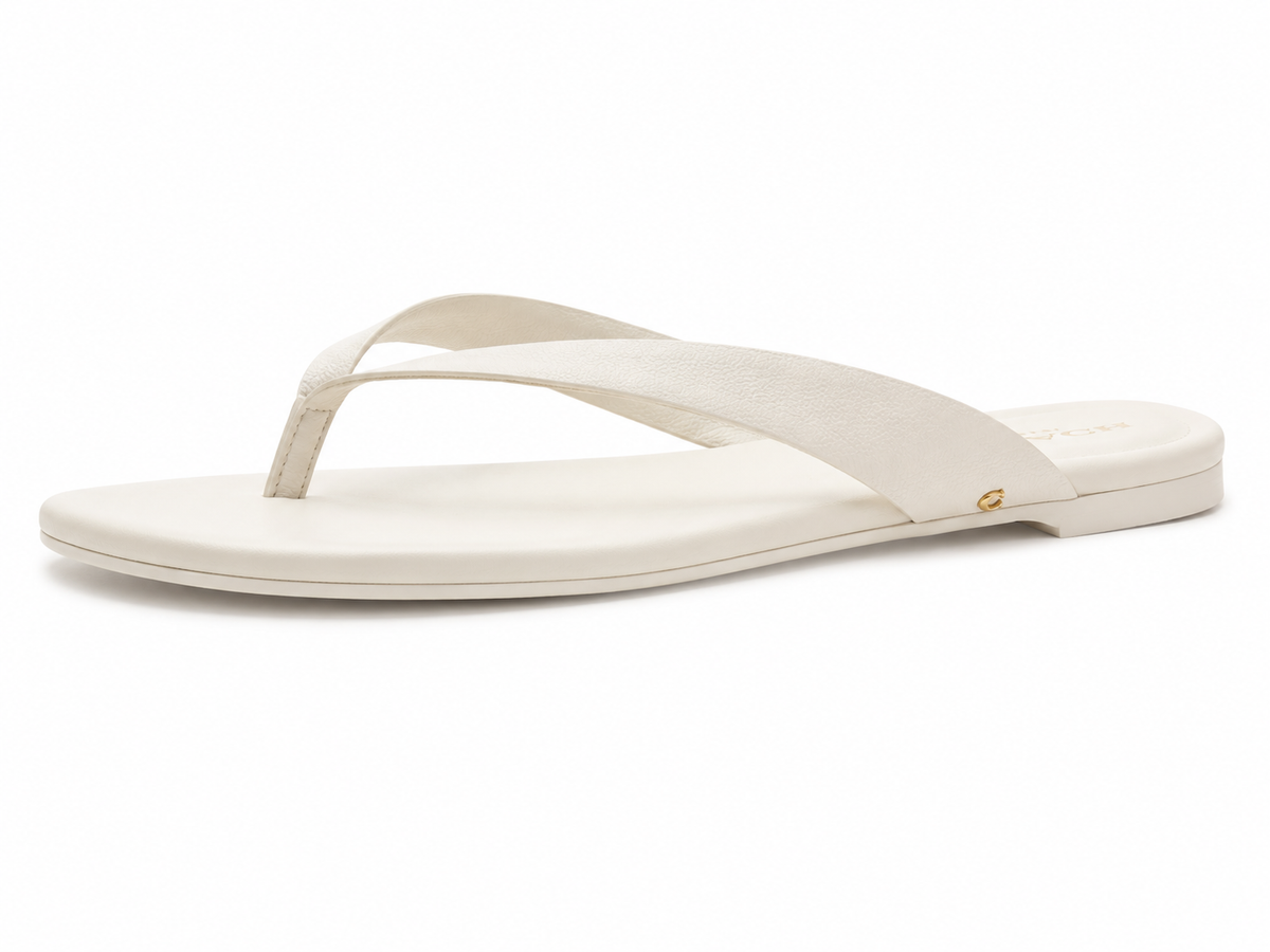 Sandie Smooth Leather Flip Flop Sandal