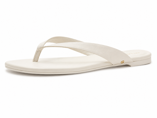 Sandie Smooth Leather Flip Flop Sandal