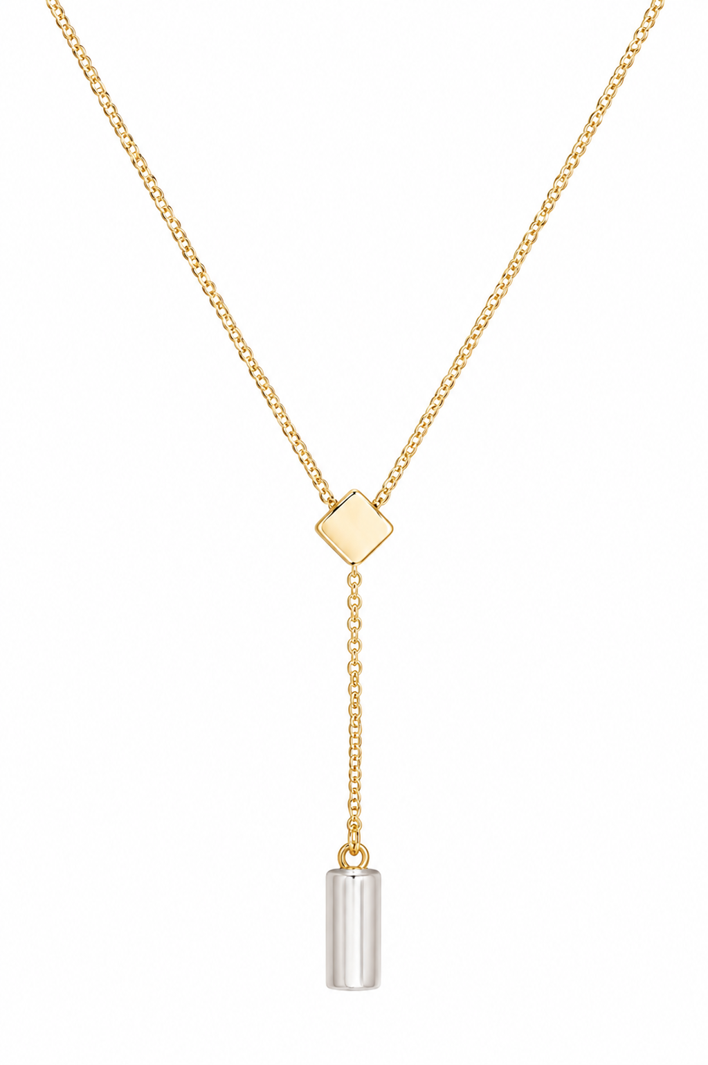 Geo Pop Y Necklace