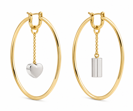 Geo Pop Round Hoops
