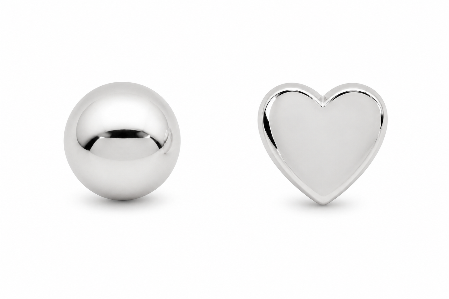 Geo Pop Front Back Studs