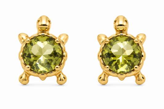 Secret Garden Turtle Studs