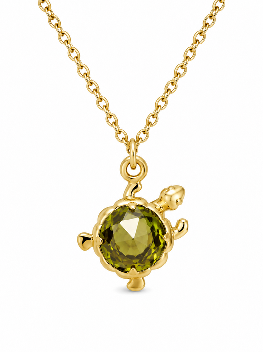 Secret Garden Turtle Pendant