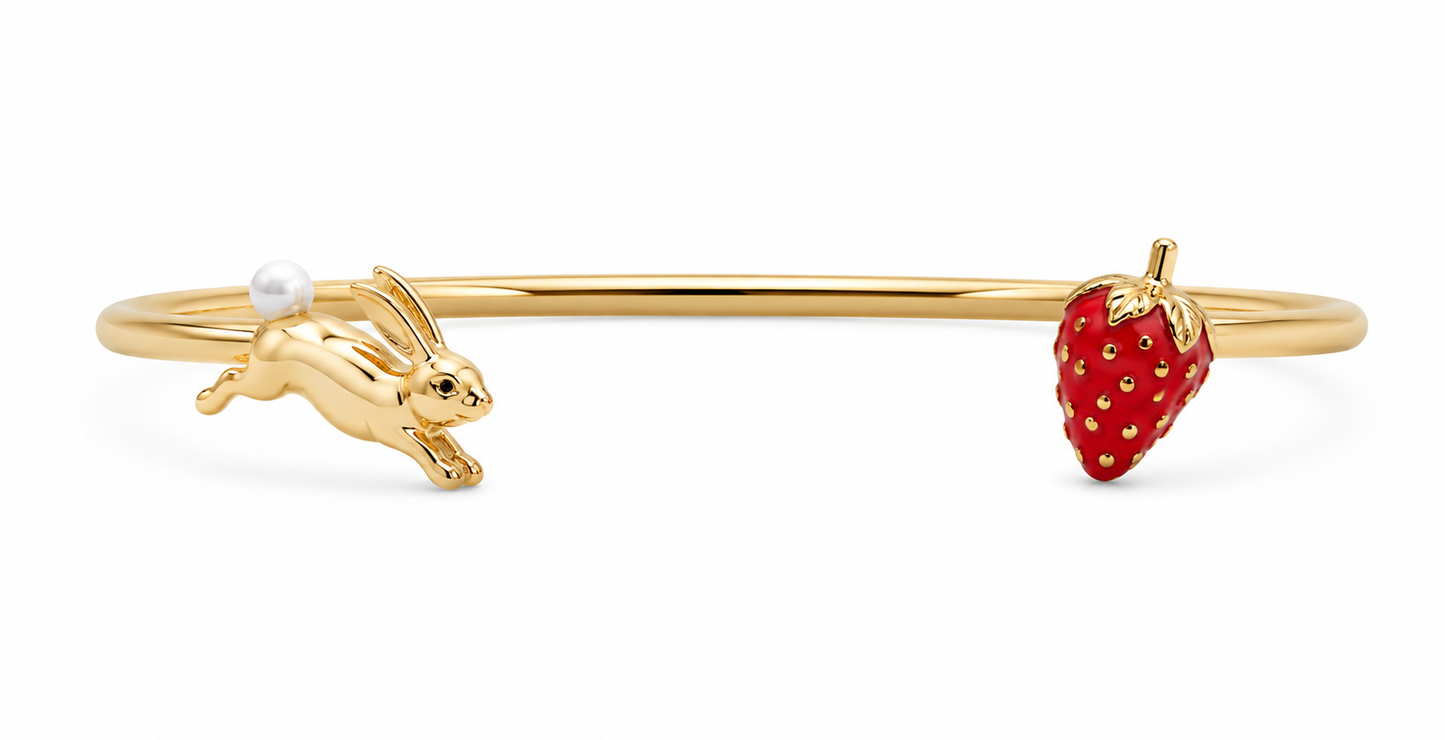 Secret Garden Strawberry Cuff