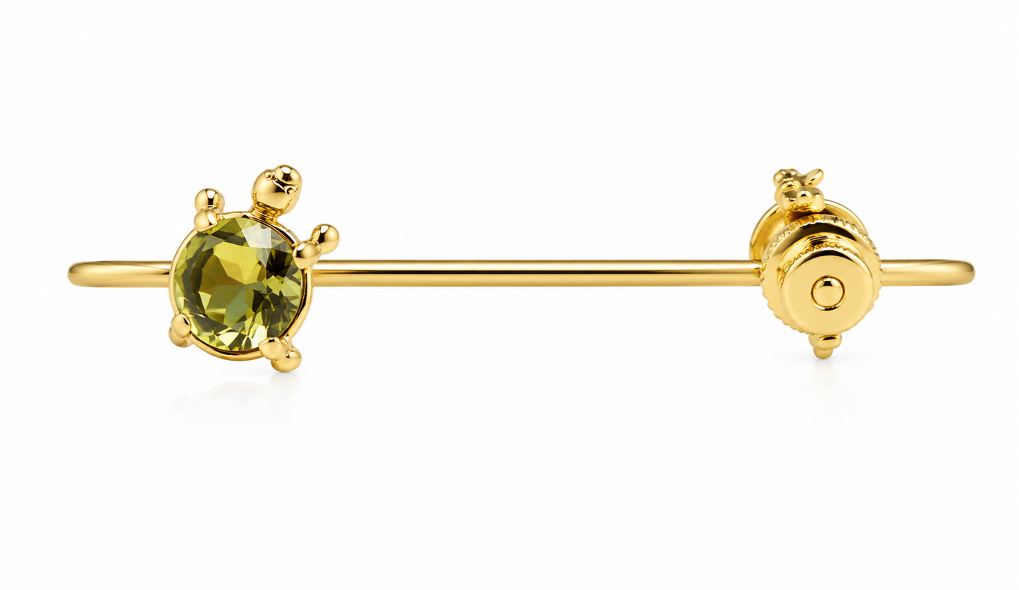 Secret Garden Turtle Cuff