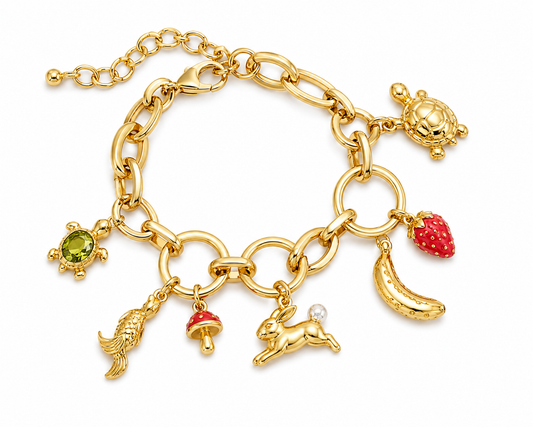 Secret Garden Charm Bracelet