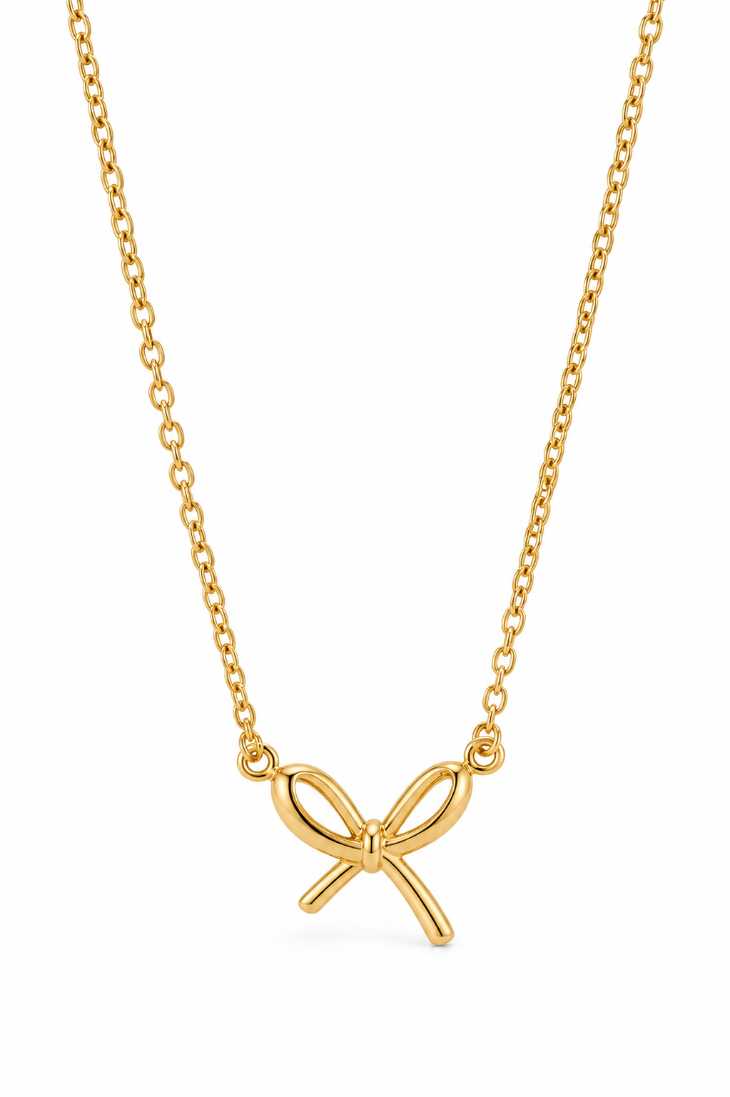 Girlie Pearlie Mini Bow Pendant
