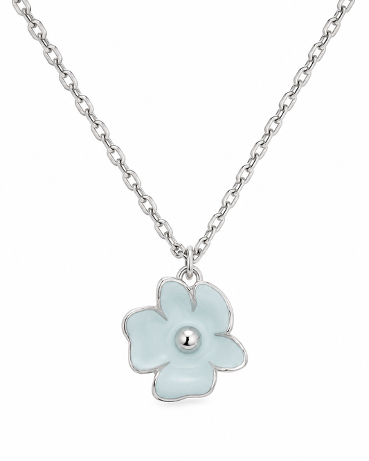Golden Bloom Flower Pendant