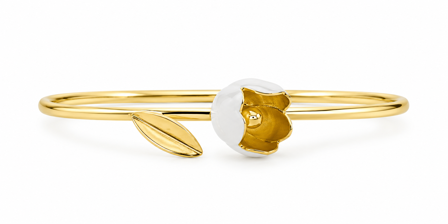 Golden Bloom Bangle