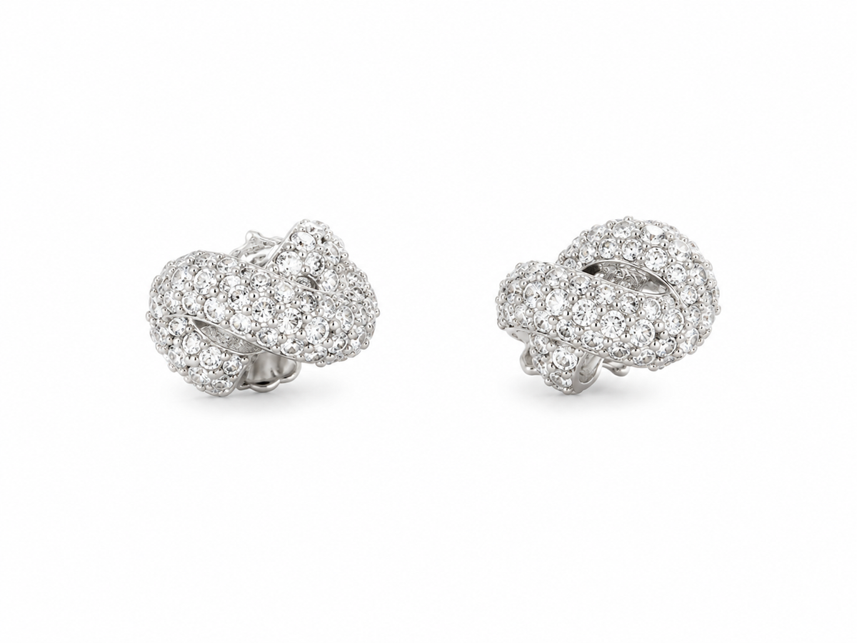 Sailors Knot Pave Studs