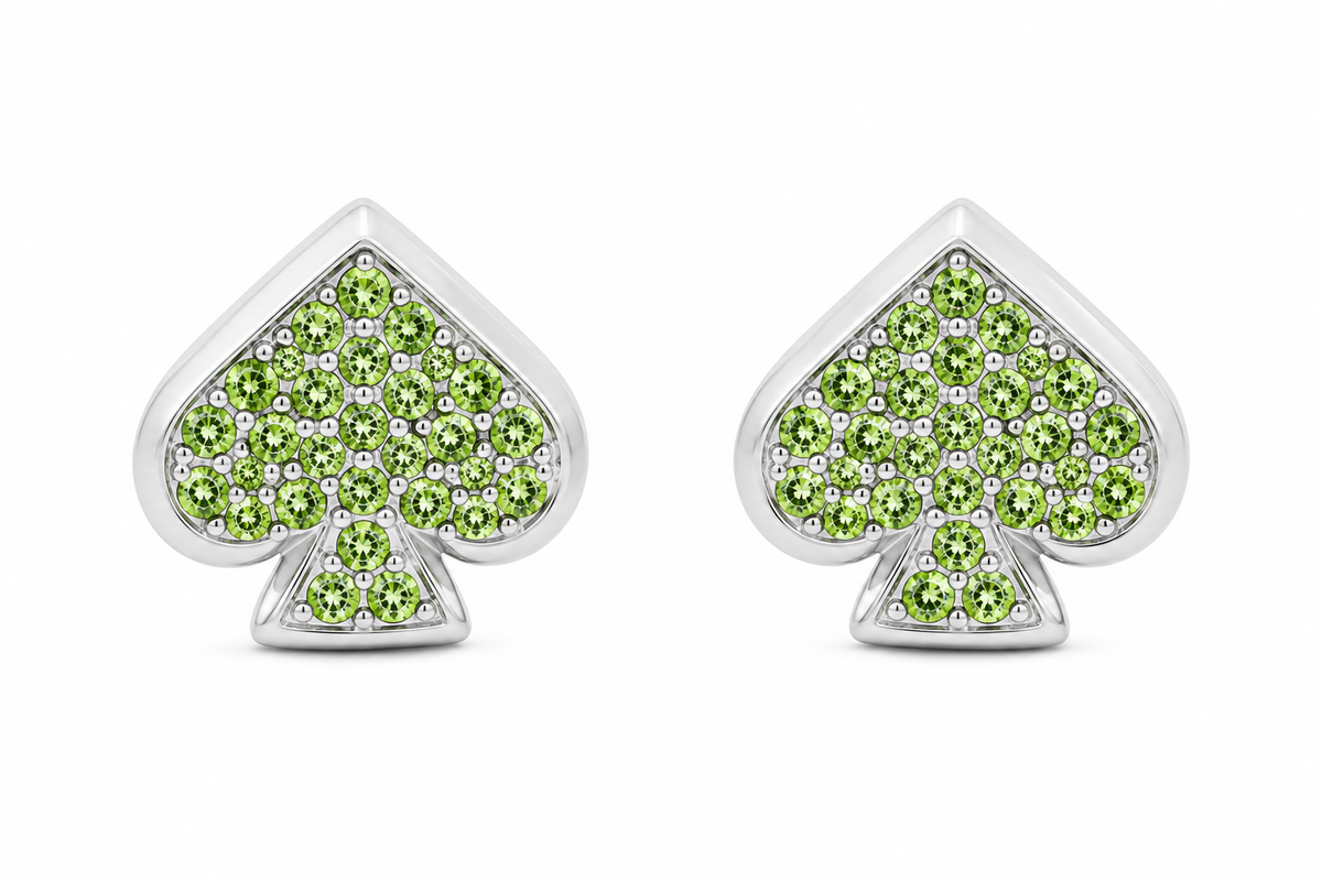 Everyday Spade Pave Studs