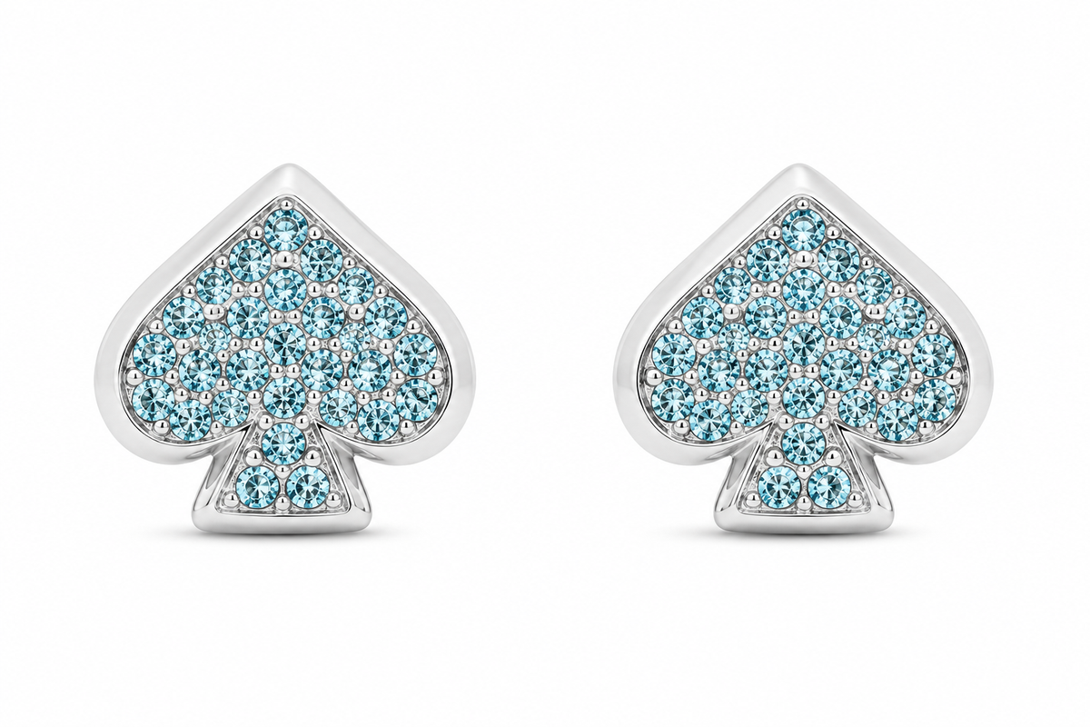 Everyday Spade Pave Studs