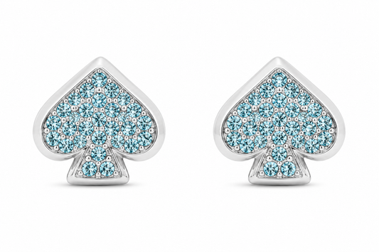 Everyday Spade Pave Studs