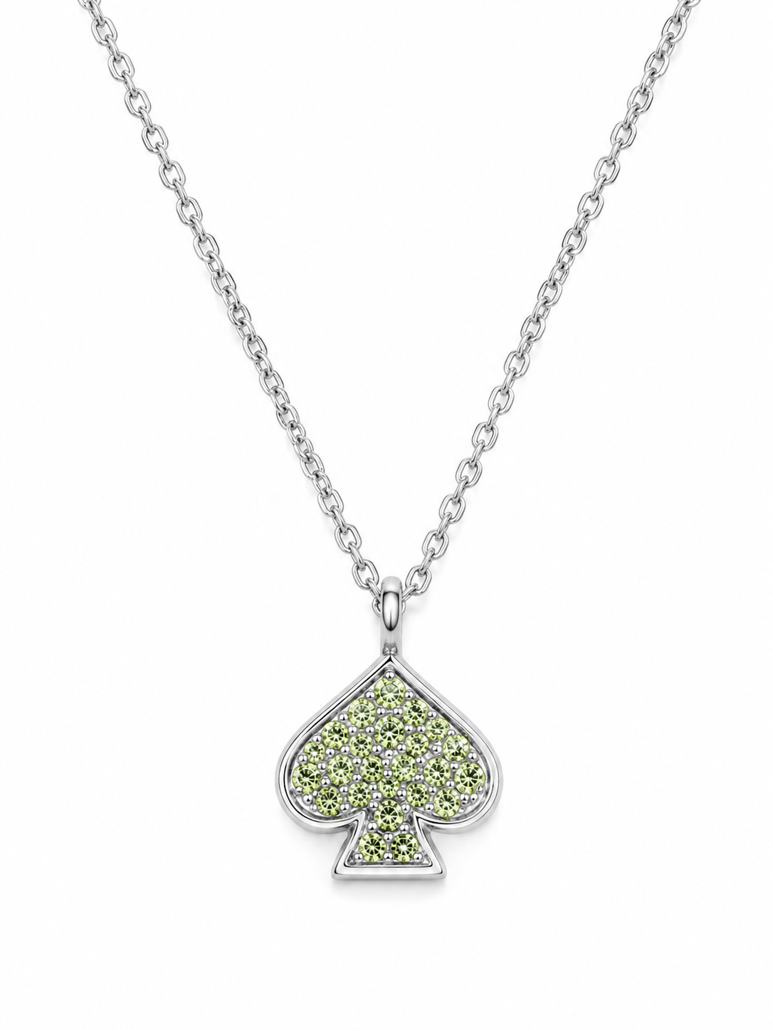 Everyday Spade Pave Mini Pendant