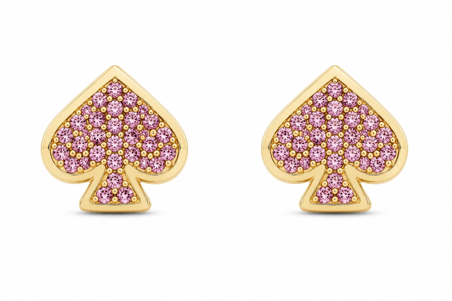 Everyday Spade Pave Studs