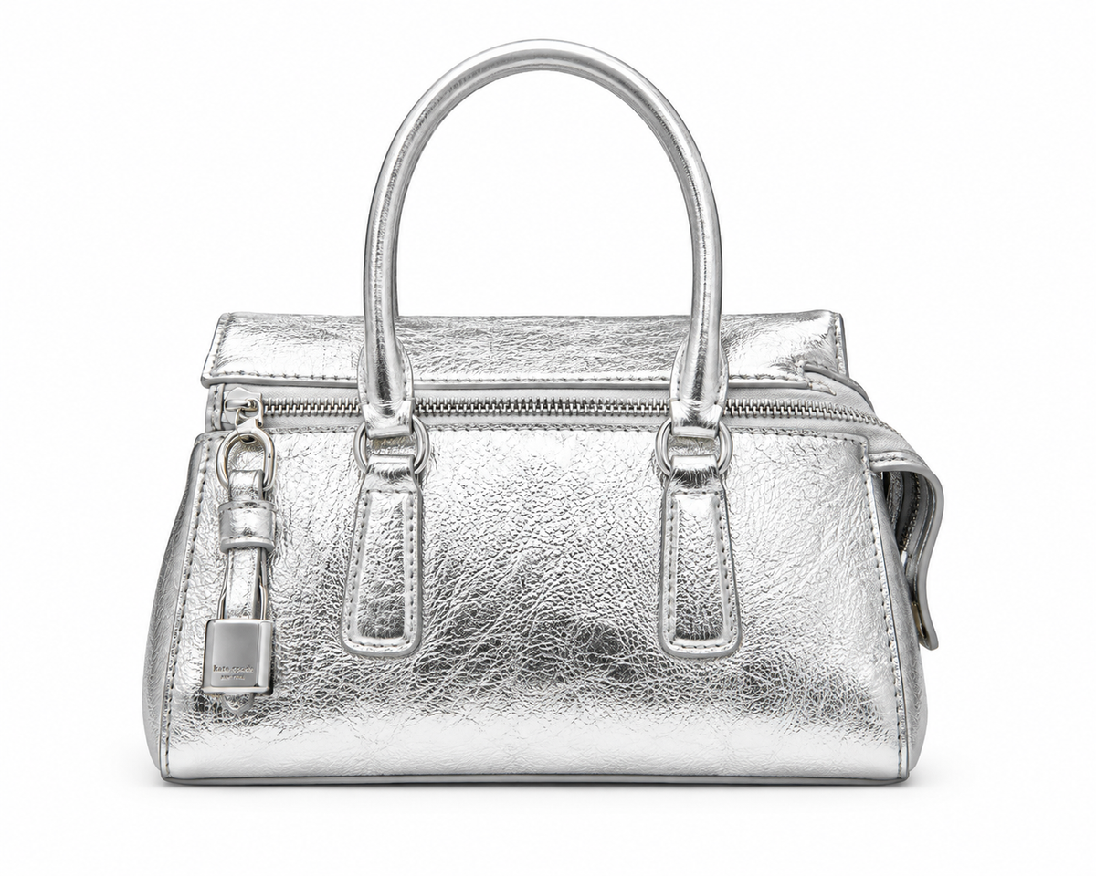Bond Crinkle Metallic Leather Mini Bag