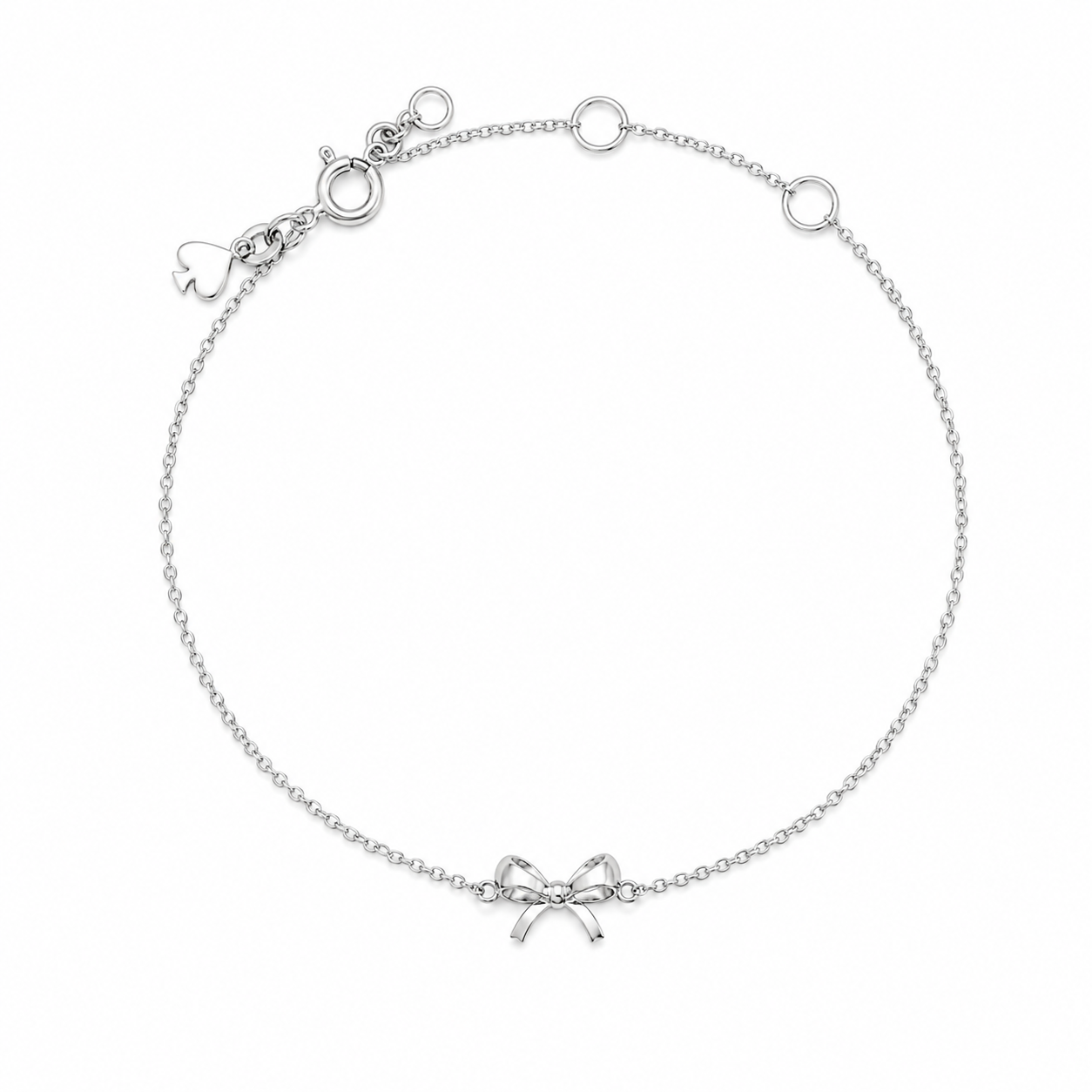 Girlie Pearlie Mini Bow Bracelet