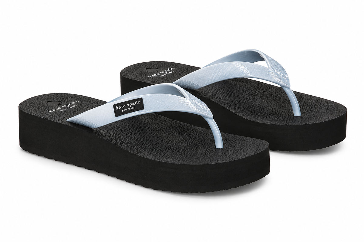 Sam Icon Mixed Material Platform Flip Fl