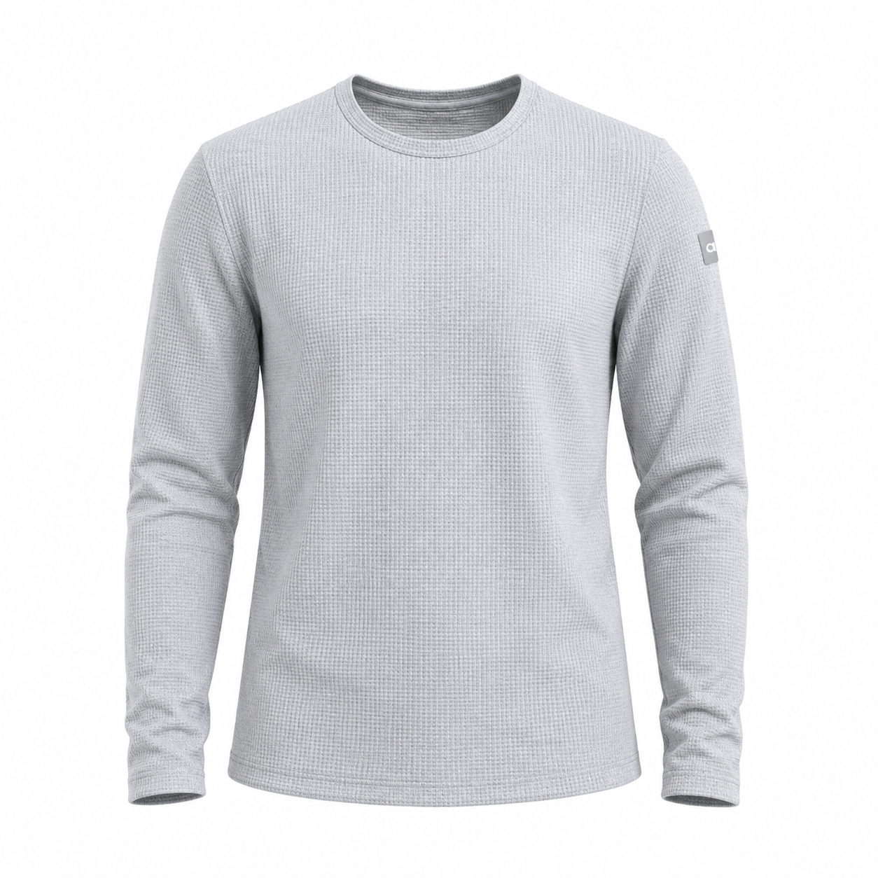 Elevate Waffle Long Sleeve Crew
