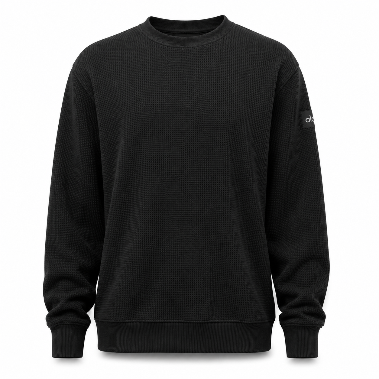 Waffle Lounge Long Sleeve Crew