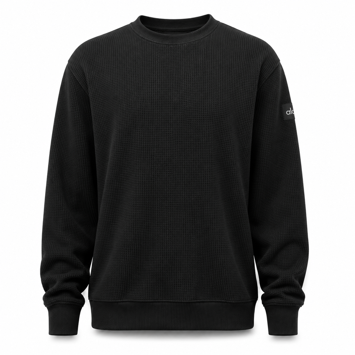 Waffle Lounge Long Sleeve Crew