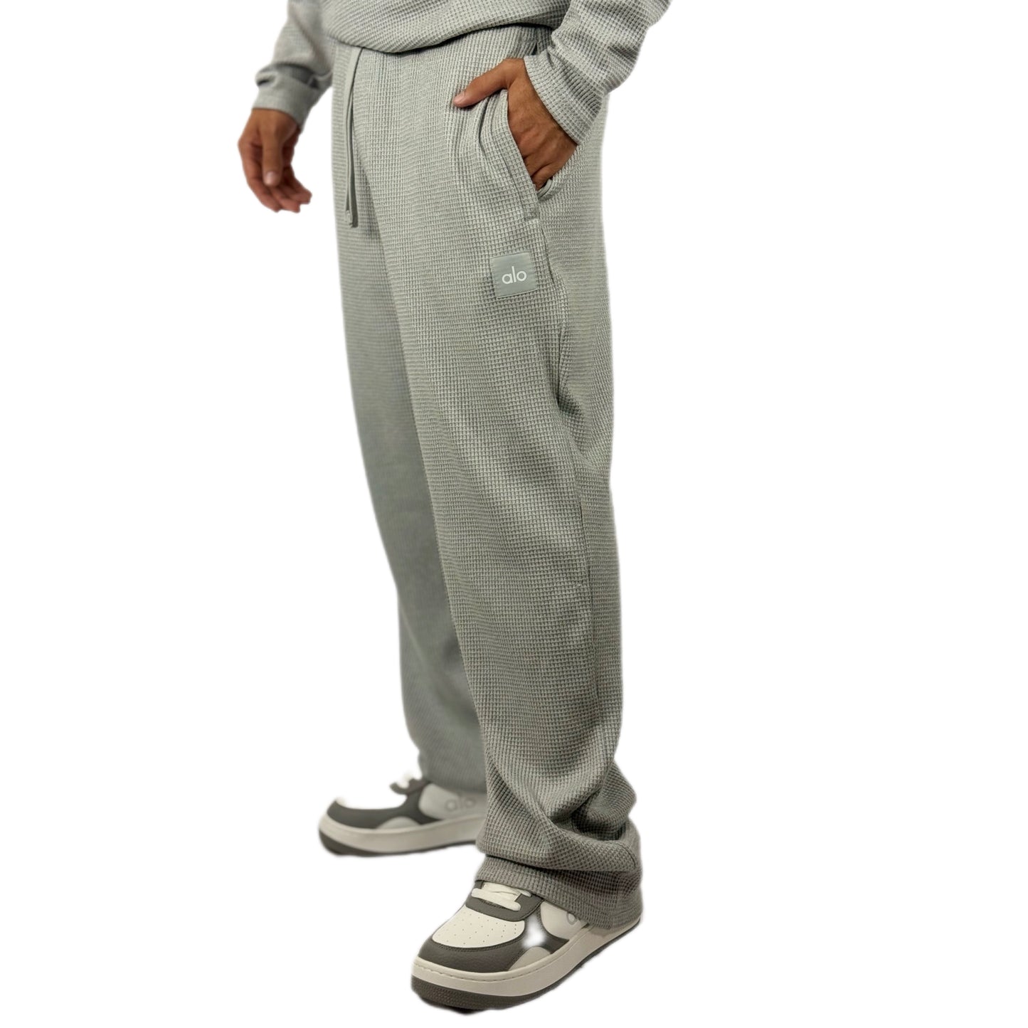 Elevate Waffle Straight Leg Pant