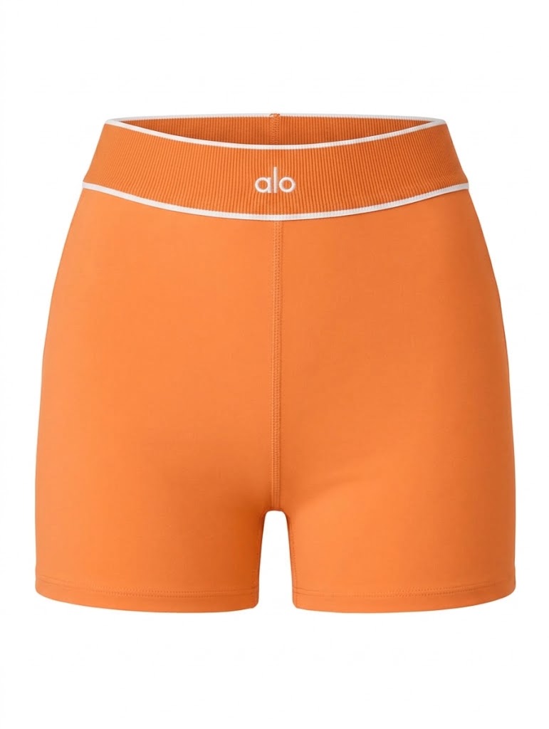ALO Softsculpt High-Waist Amp It Up corto de 3"