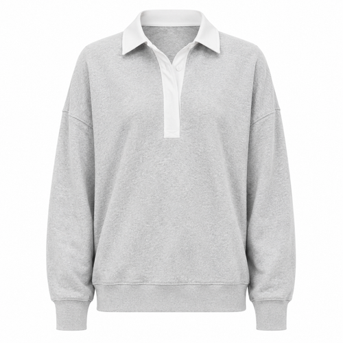 Take It Easy Long Sleeve Henley Pullover