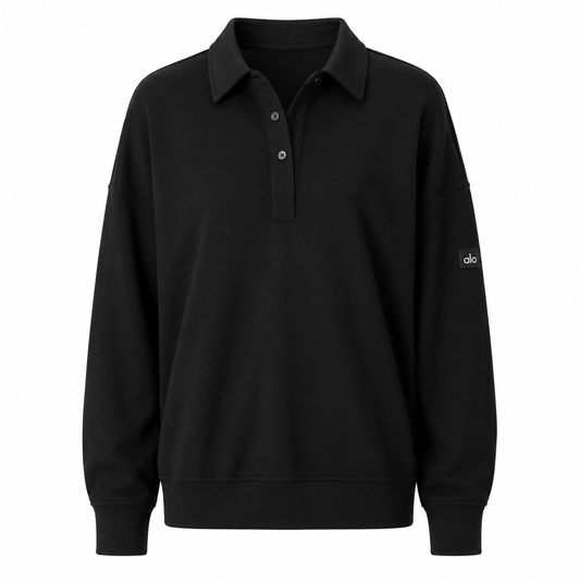 Take It Easy Long Sleeve Henley Pullover