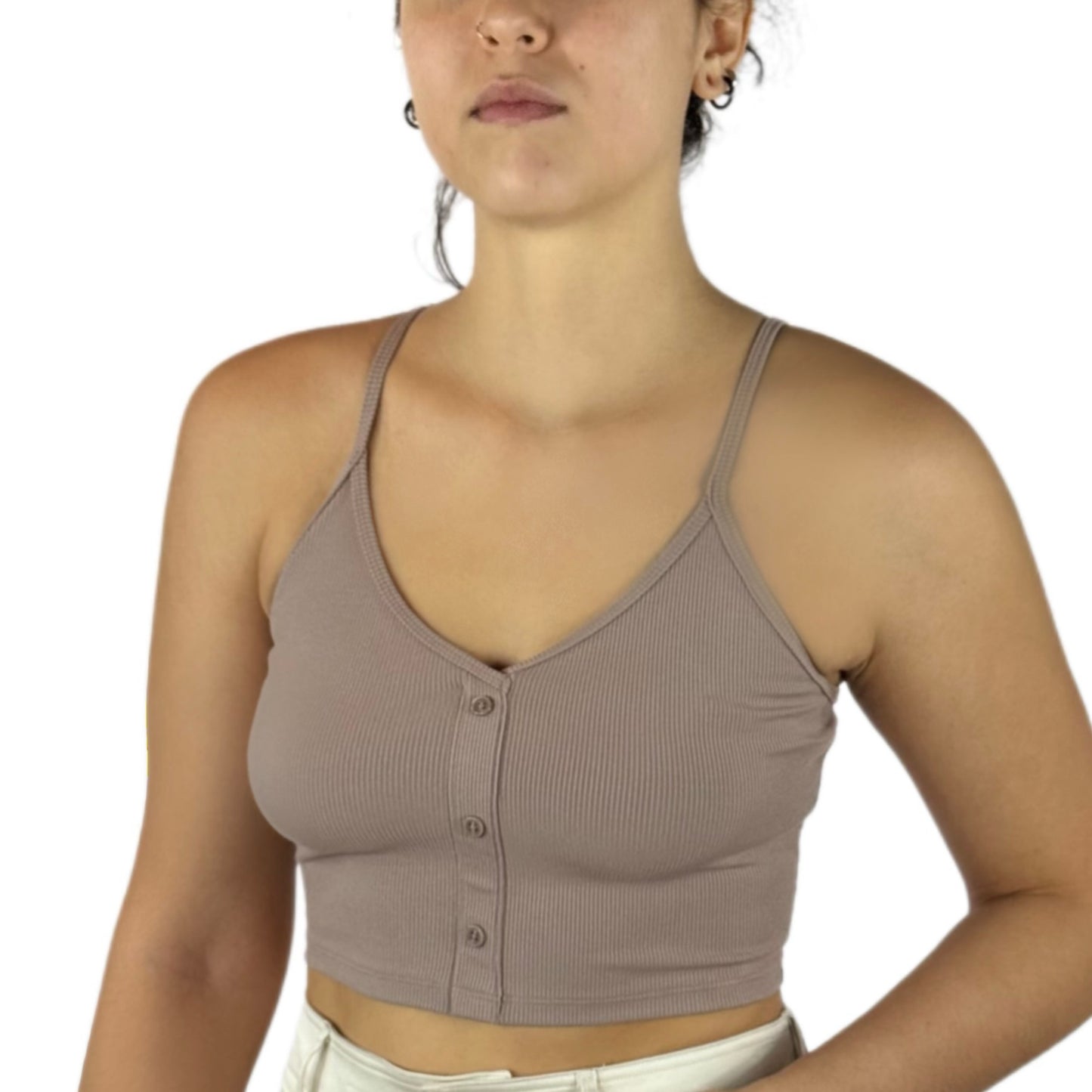 Ribbed Delicate Lounge Tank