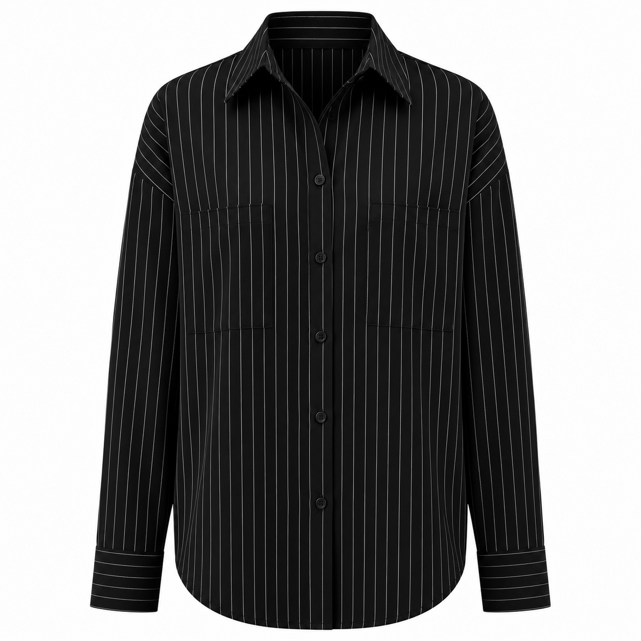 Pinstripe Daylight Button Down Long Slee