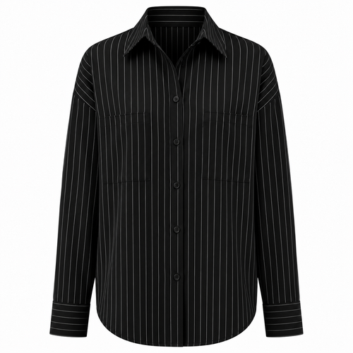 Pinstripe Daylight Button Down Long Slee