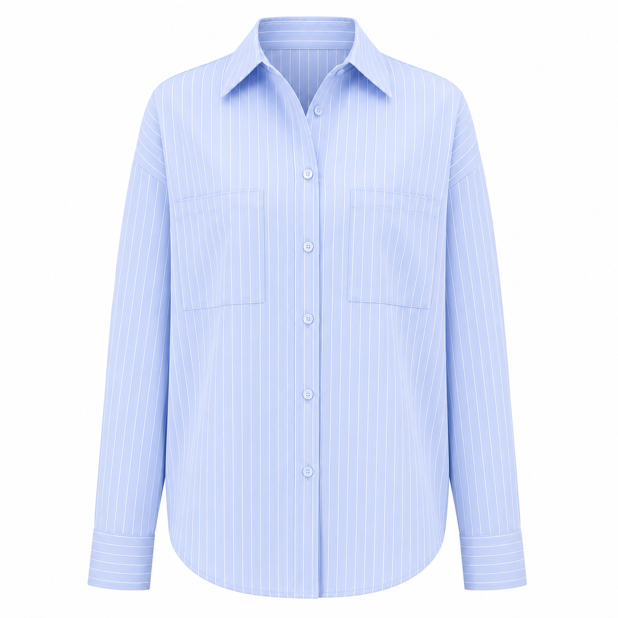 Pinstripe Daylight Button Down Long Slee