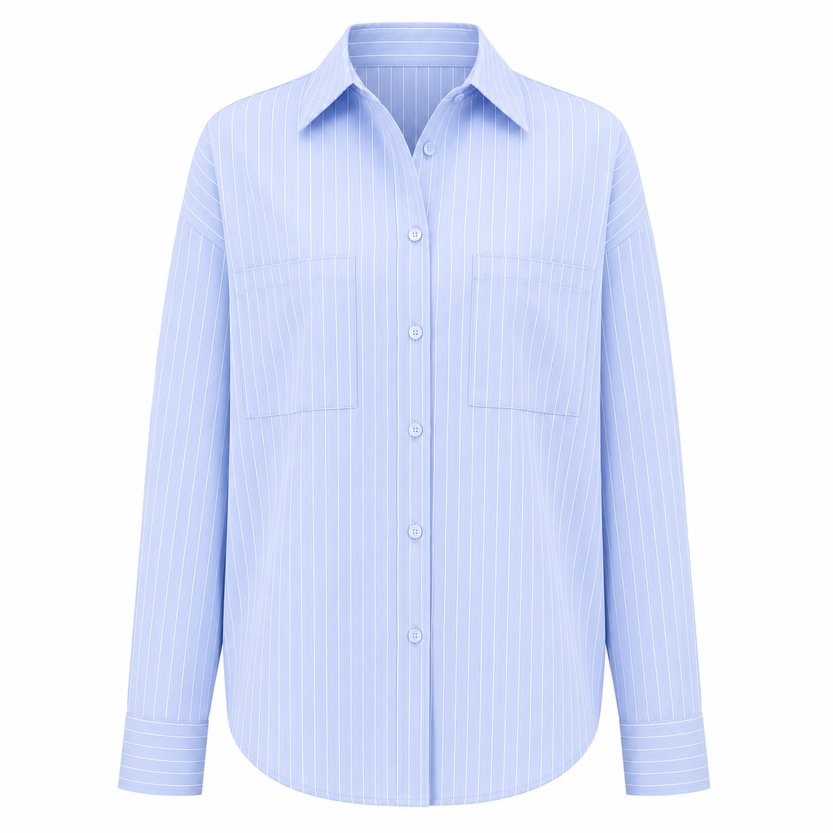 Pinstripe Daylight Button Down Long Slee