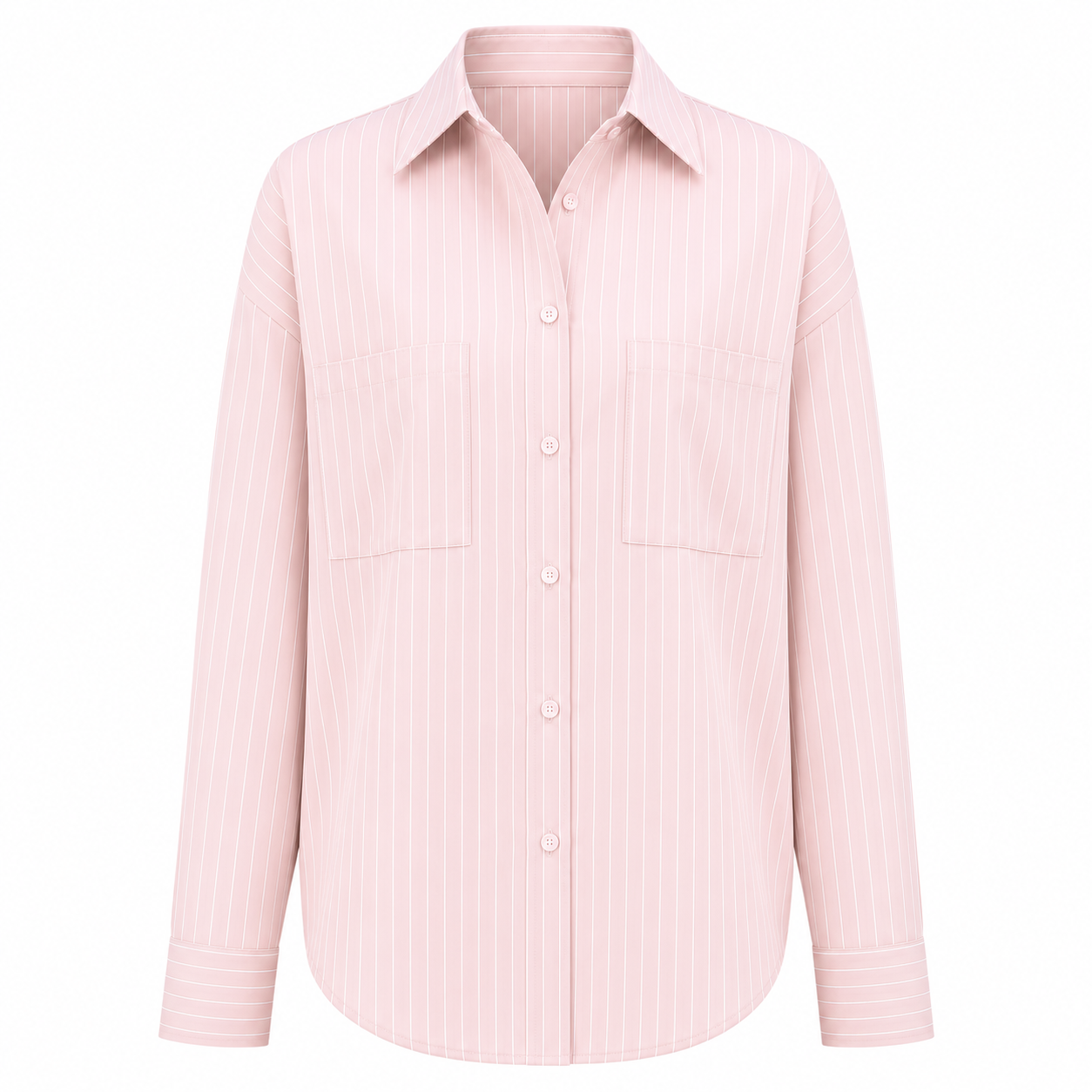 Pinstripe Daylight Button Down Long Slee